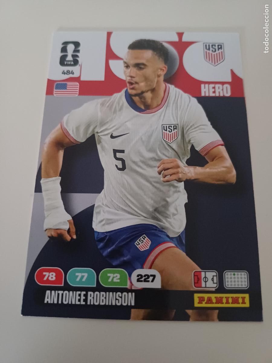Football Stickers: 484 - USA07 - Antonee Robinson / United States