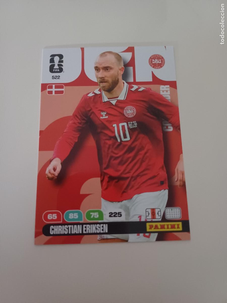 Cromos de Futebol: 522 - CO09 - Christian Eriksen / Denmark