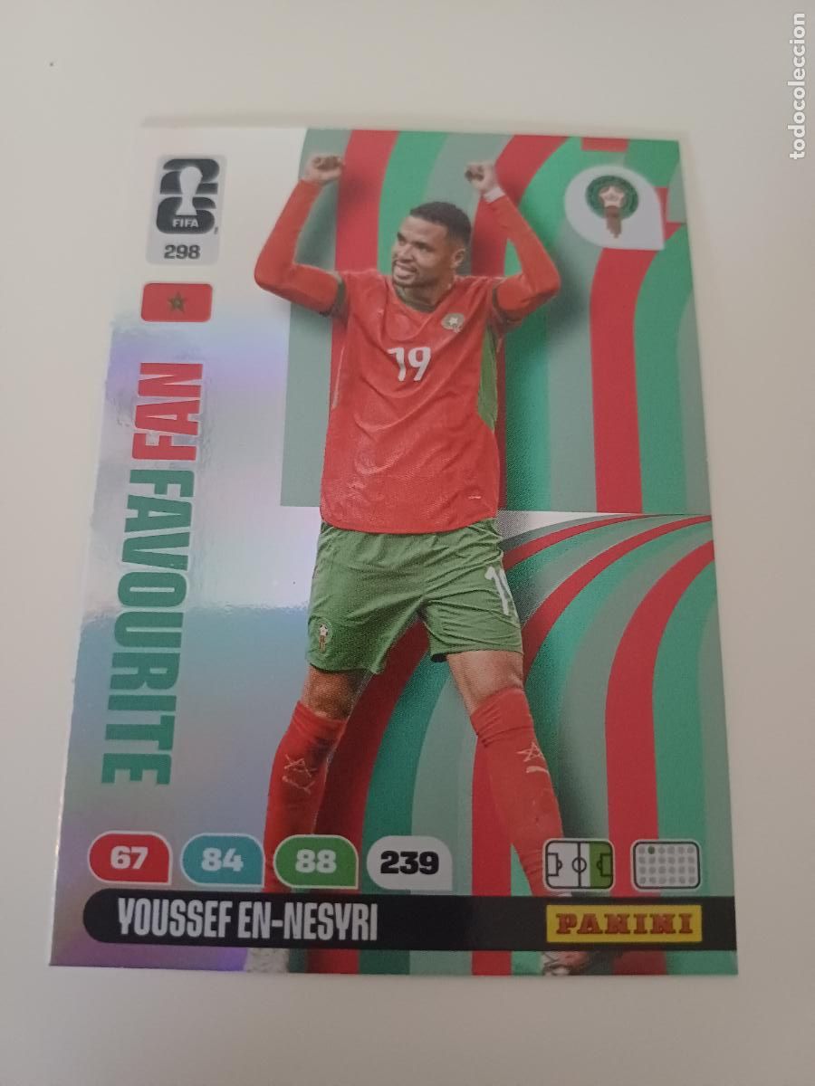Cromos de Futebol: 298 - MAR01 - Youssef En-Nesyri / Morocco