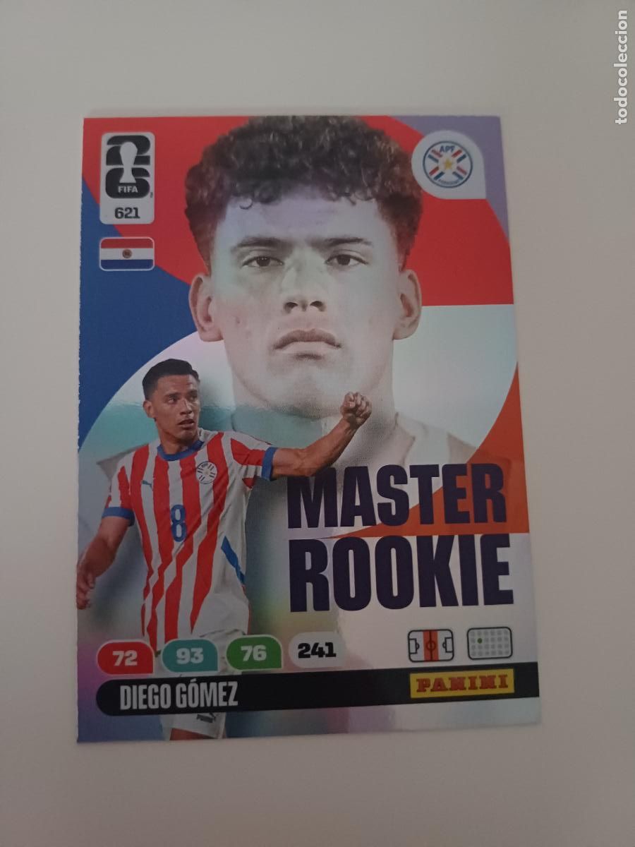 Cromos de Futebol: 621 - MR14 - Diego G&oacute;mez / Paraguay