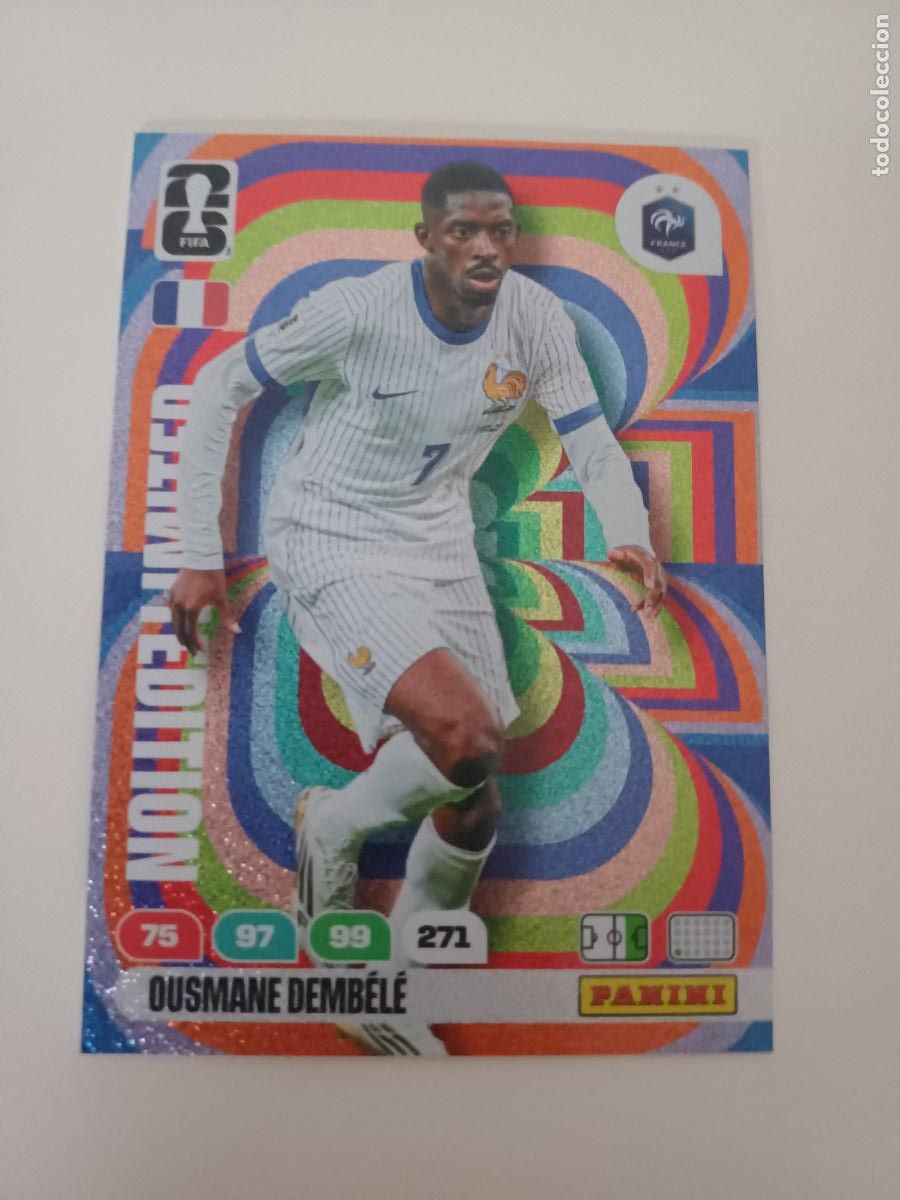 Cromos de Futebol: EL FRA Ousmane Dembele