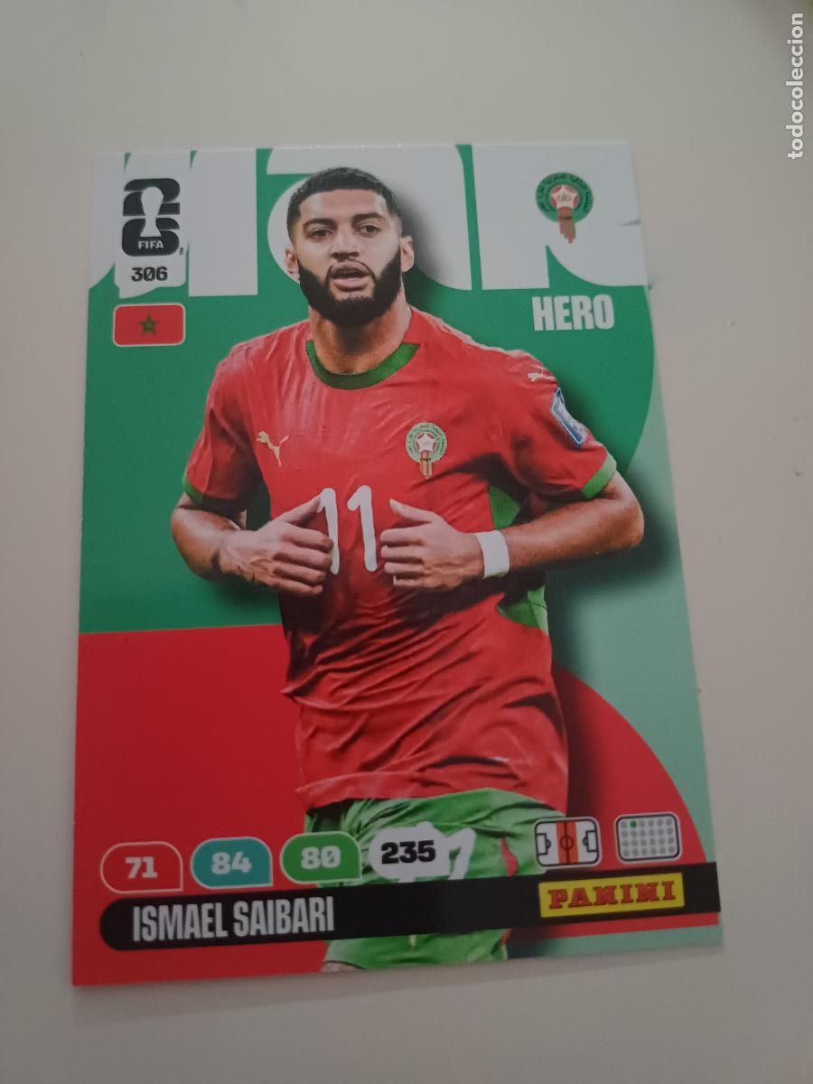 Cromos de Futebol: 306 - MAR09 - Ismael Saibari / Morocco
