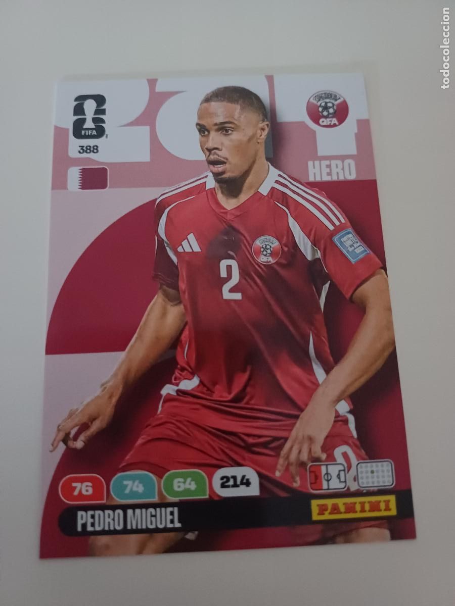 Cromos de Futebol: 388 - QAT07 - Pedro Miguel / Qatar