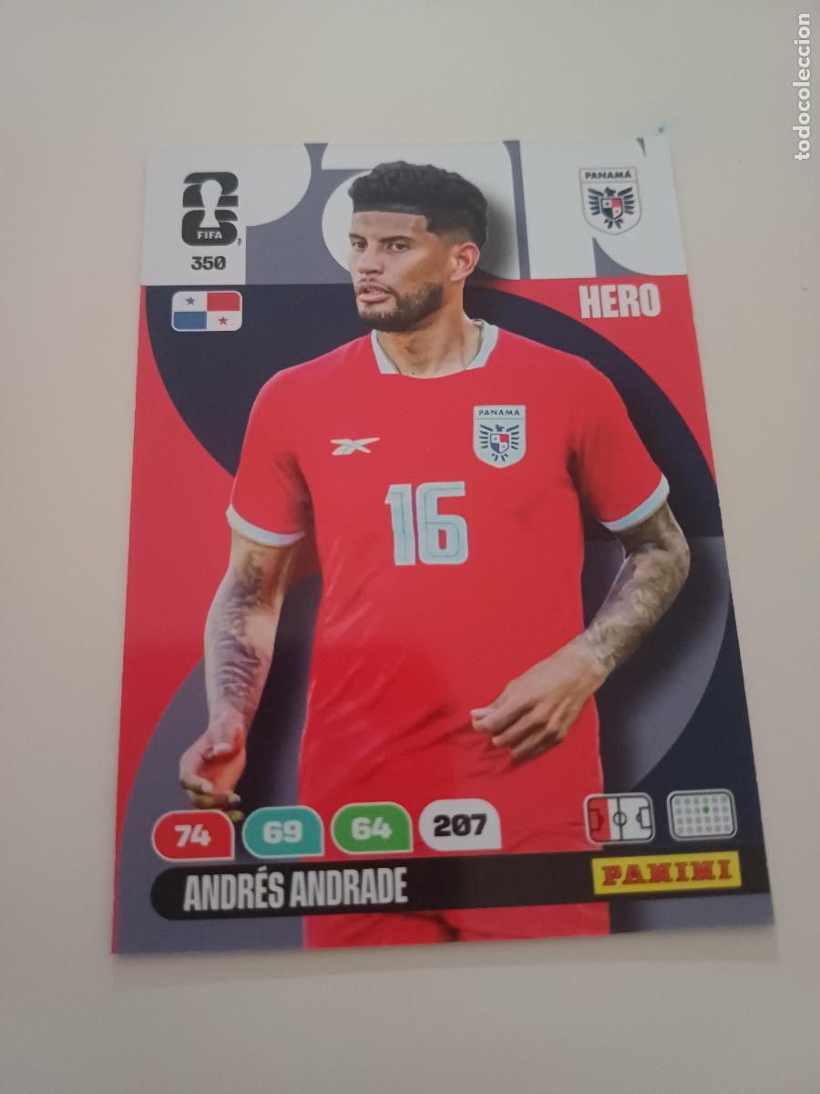 Cromos de Futebol: 350 - PAN05 - Andr&eacute;s Andrade / Panama