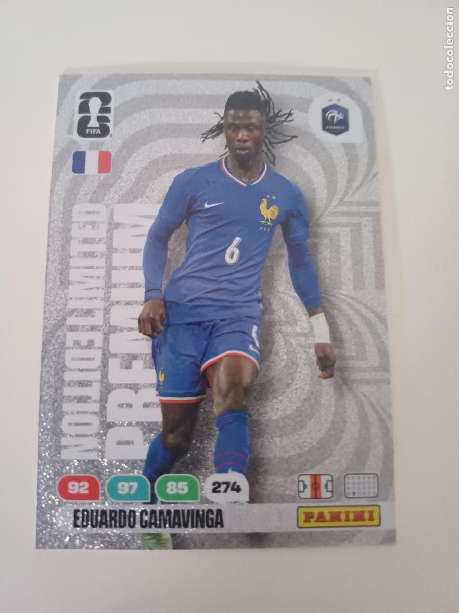 Cromos de Futebol: ELP FRA Eduardo Camavinga