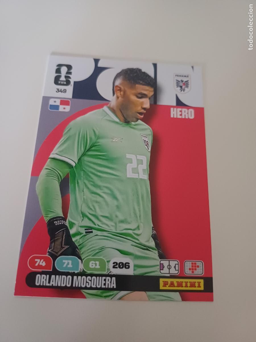Cromos de Futebol: 349 - PAN04 - Orlando Mosquera / Panama