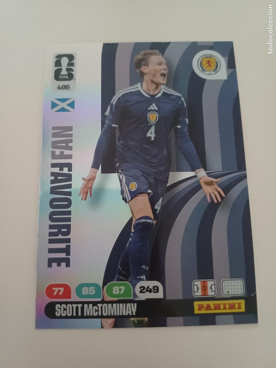 Cromos de Futebol: 406 - SCO01 - Scott McTominay / Scotland