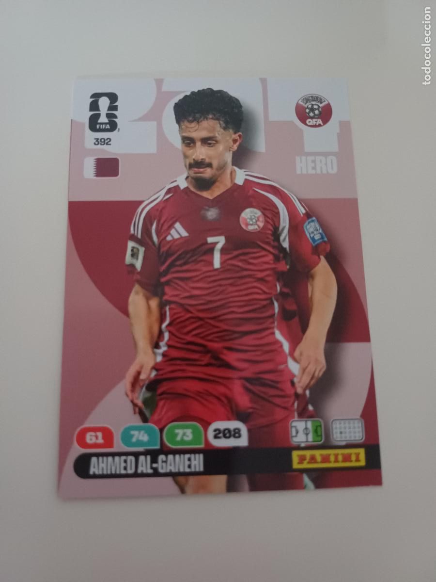 Cromos de Futebol: 392 - QAT11 - Ahmed Al-Ganehi / Qatar