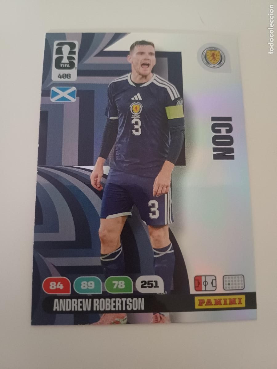 Cromos de Futebol: 408 - SCO03 - Andrew Robertson / Scotland