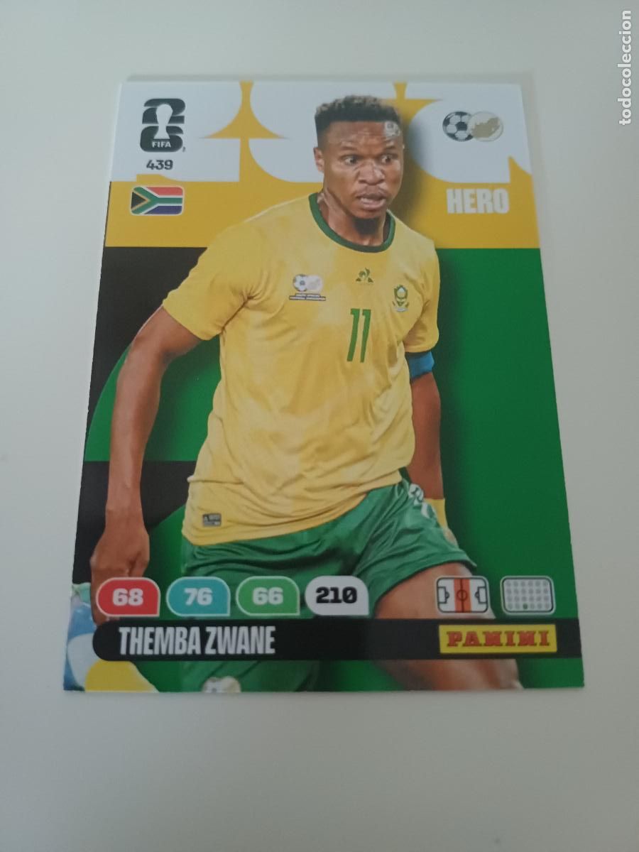 Cromos de Futebol: 439 - RSA10 - Themba Zwane / South Africa