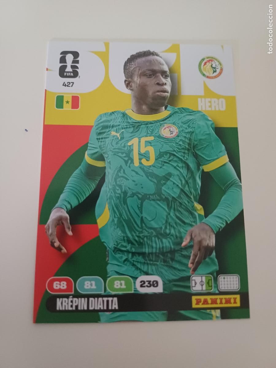 Cromos de Futebol: 427 - SEN10 - Kr&eacute;pin Diatta / Senegal