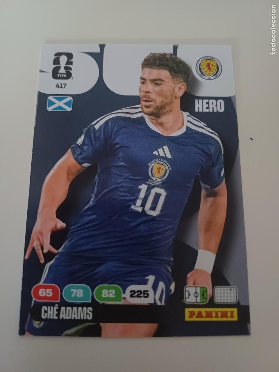 Fu&szlig;ball-Sticker: 417 - SCO12 - Ch&eacute; Adams / Scotland