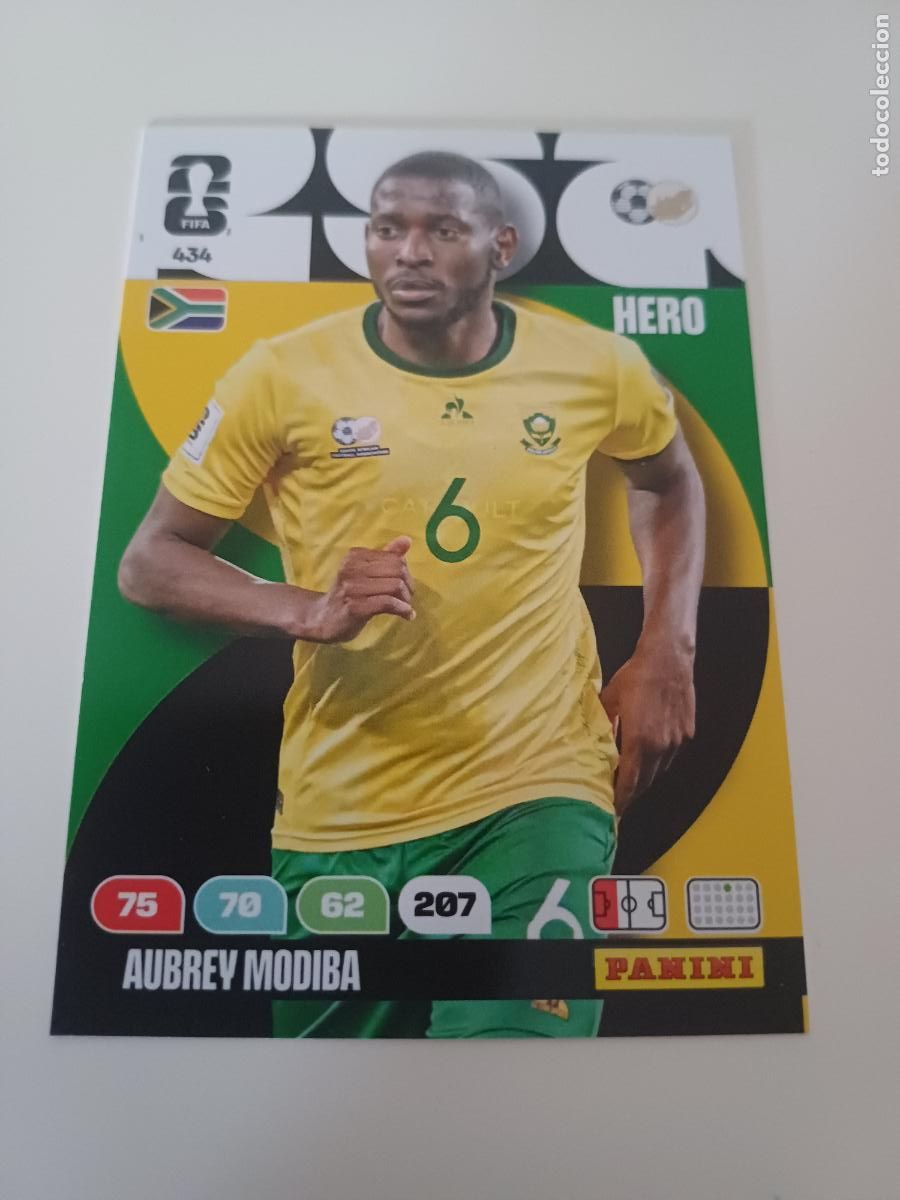 Fu&szlig;ball-Sticker: 434 - RSA05 - Aubrey Modiba / South Africa