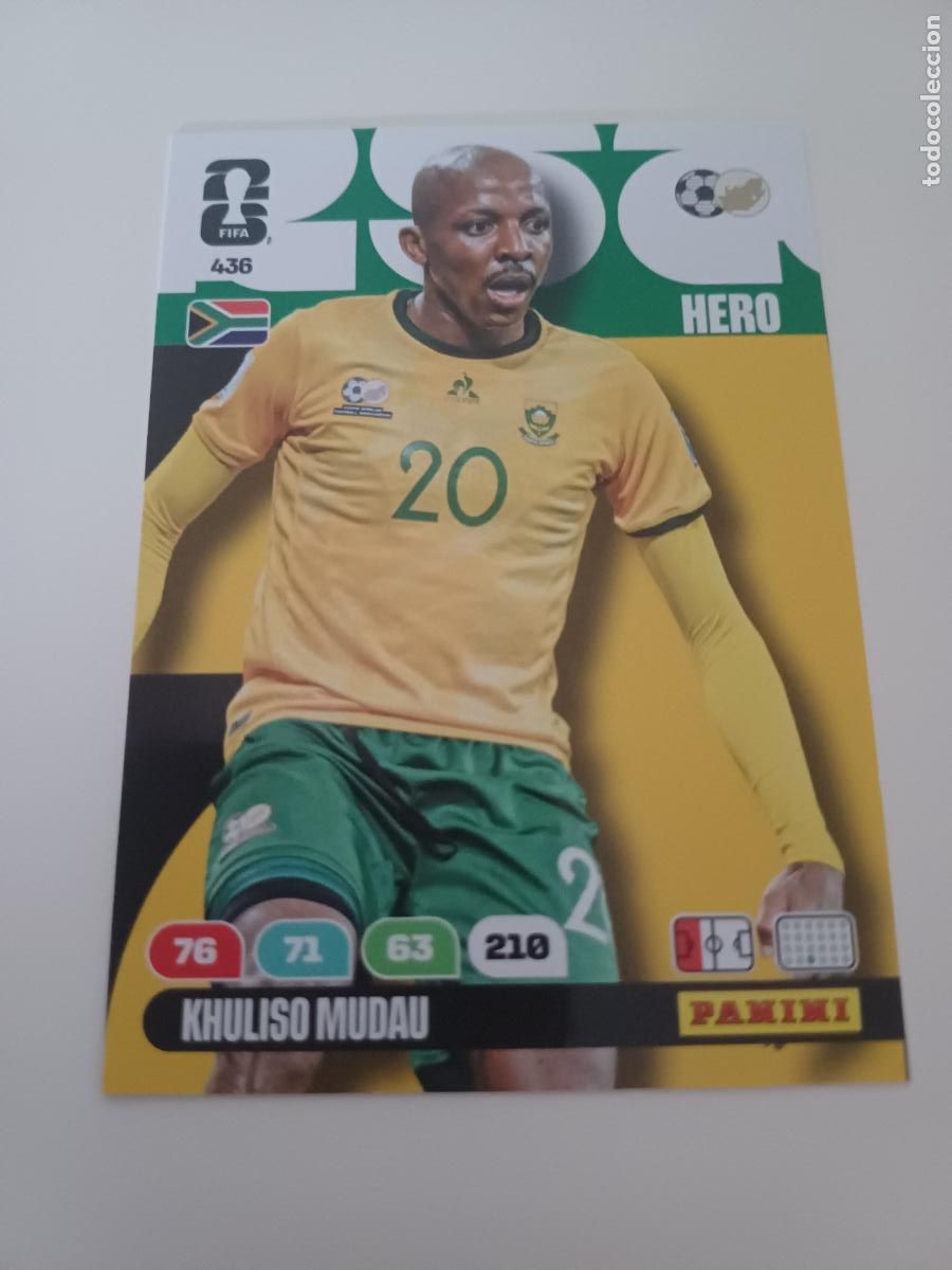 Fu&szlig;ball-Sticker: 436 - RSA07 - Khuliso Mudau / South Africa
