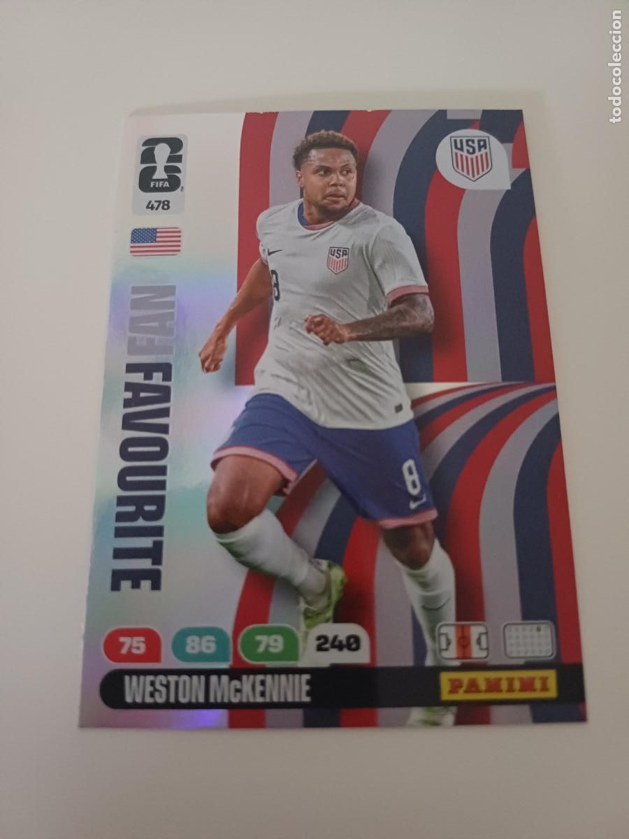 Cartes &agrave; collectionner de Football: 478 - USA01 - Weston McKennie / United States