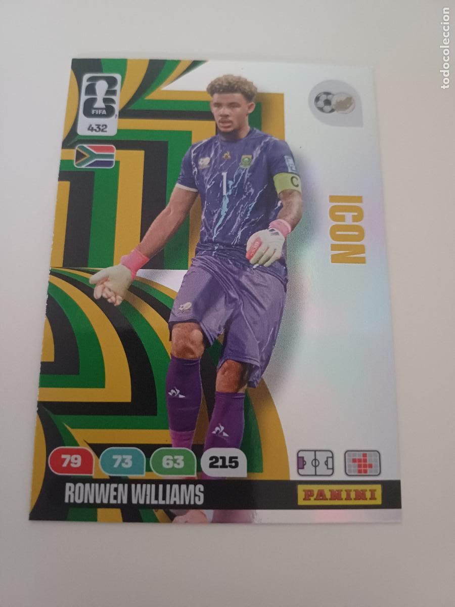 Cromos de Futebol: 432 - RSA03 - Ronwen Williams / South Africa