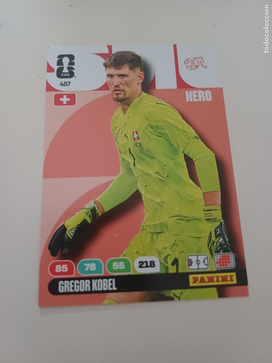 Cromos de Futebol: 457 - SUI04 - Gregor Kobel / Switzerland