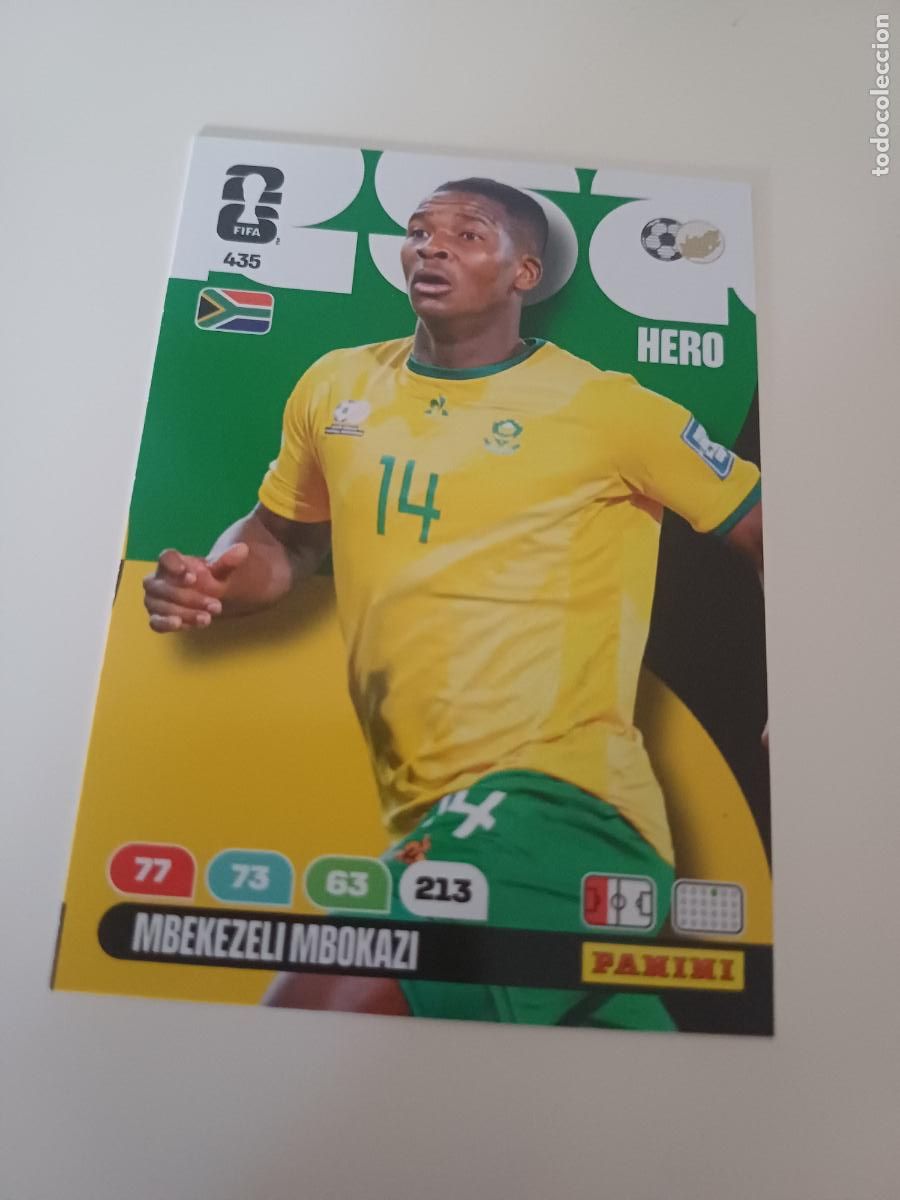 Cromos de Futebol: 435 - RSA06 - Mbekezeli Mbokazi / South Africa