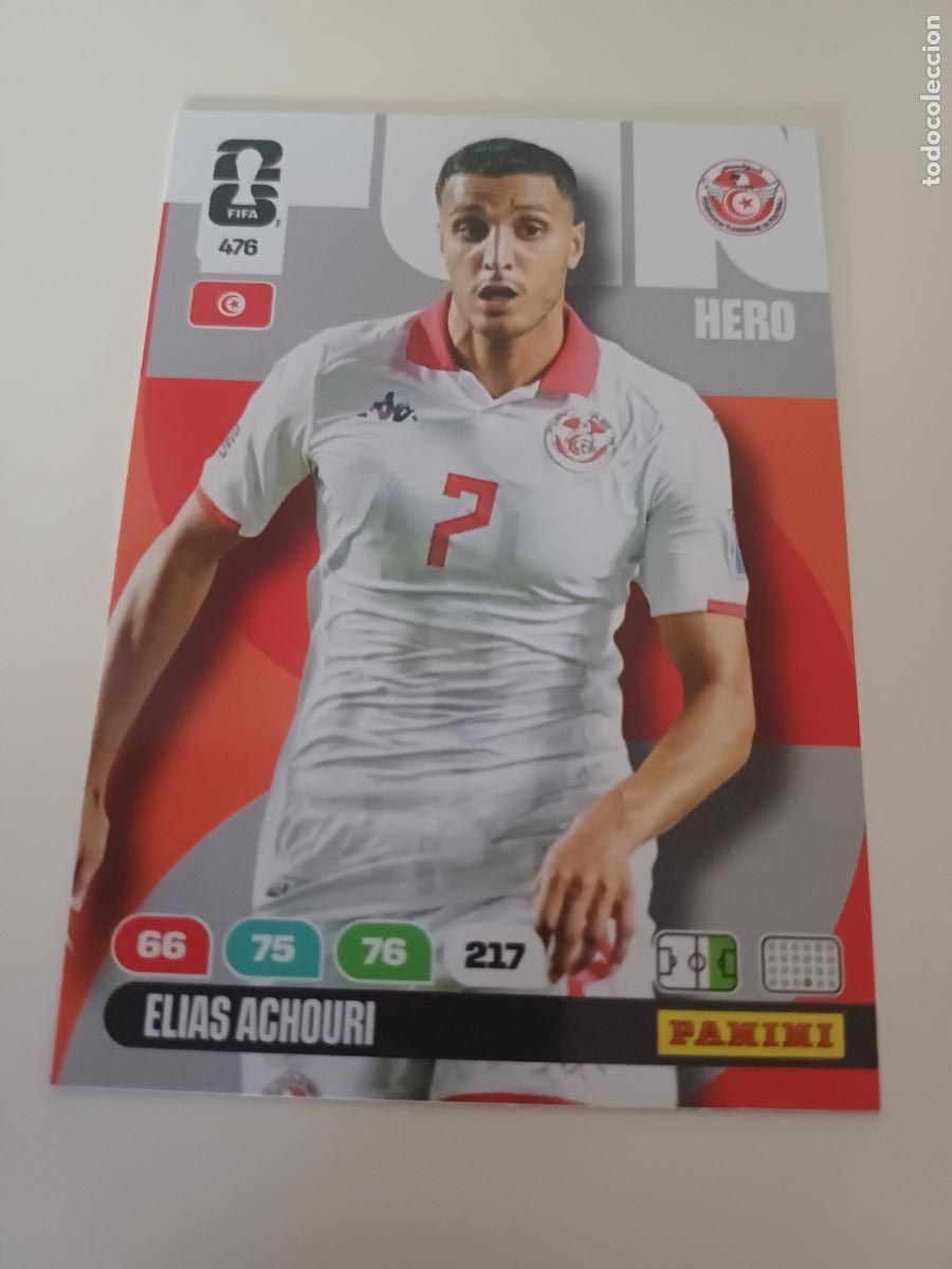 Cromos de Futebol: 476 - TUN11 - Elias Achouri / Tunisia
