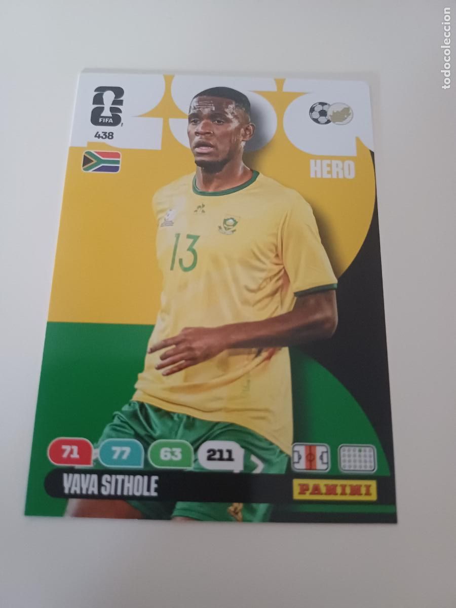 Cromos de Futebol: 438 - RSA09 - Yaya Sithole / South Africa