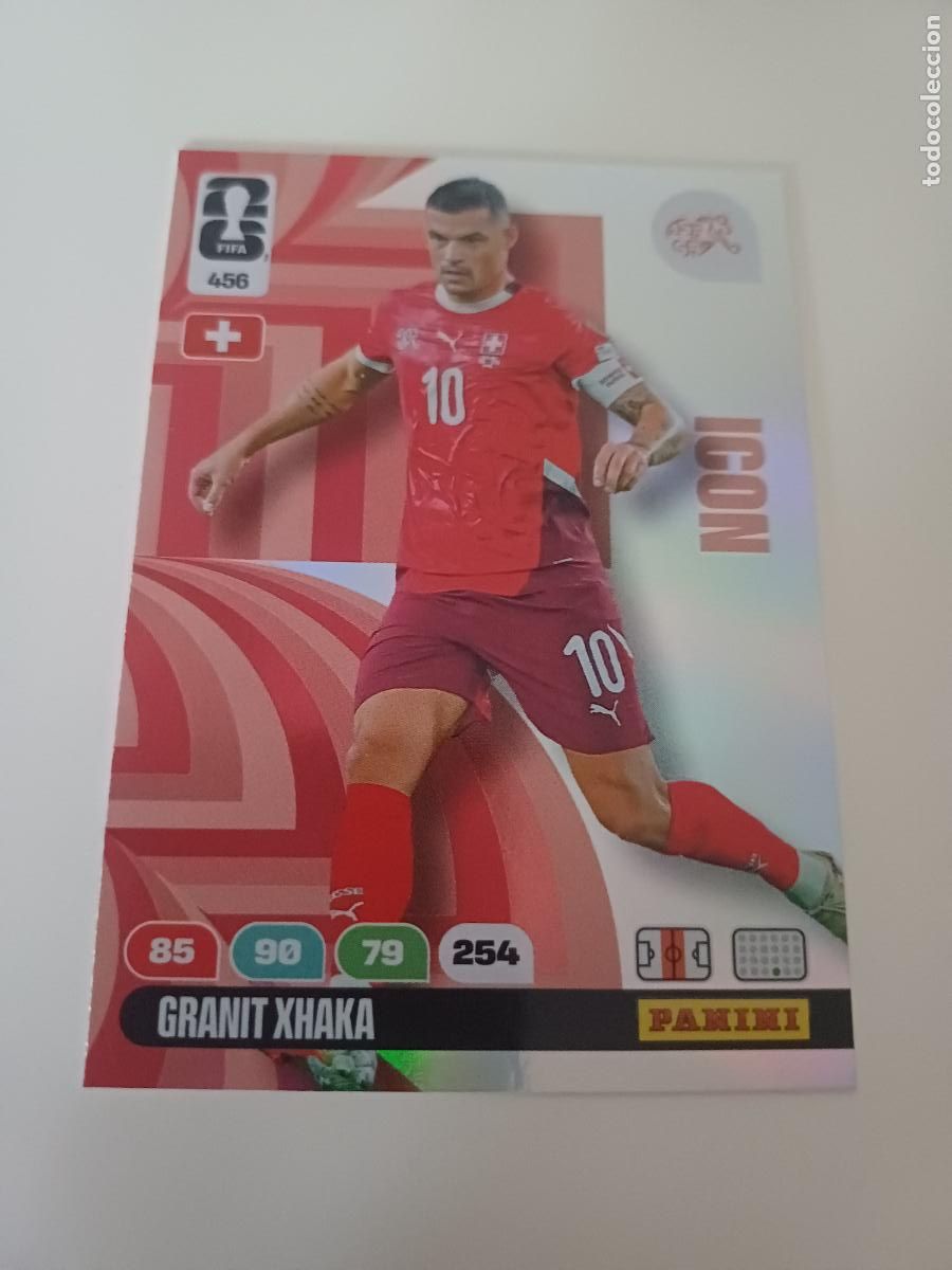 Cromos de Futebol: 456 - SUI03 - Granit Xhaka / Switzerland
