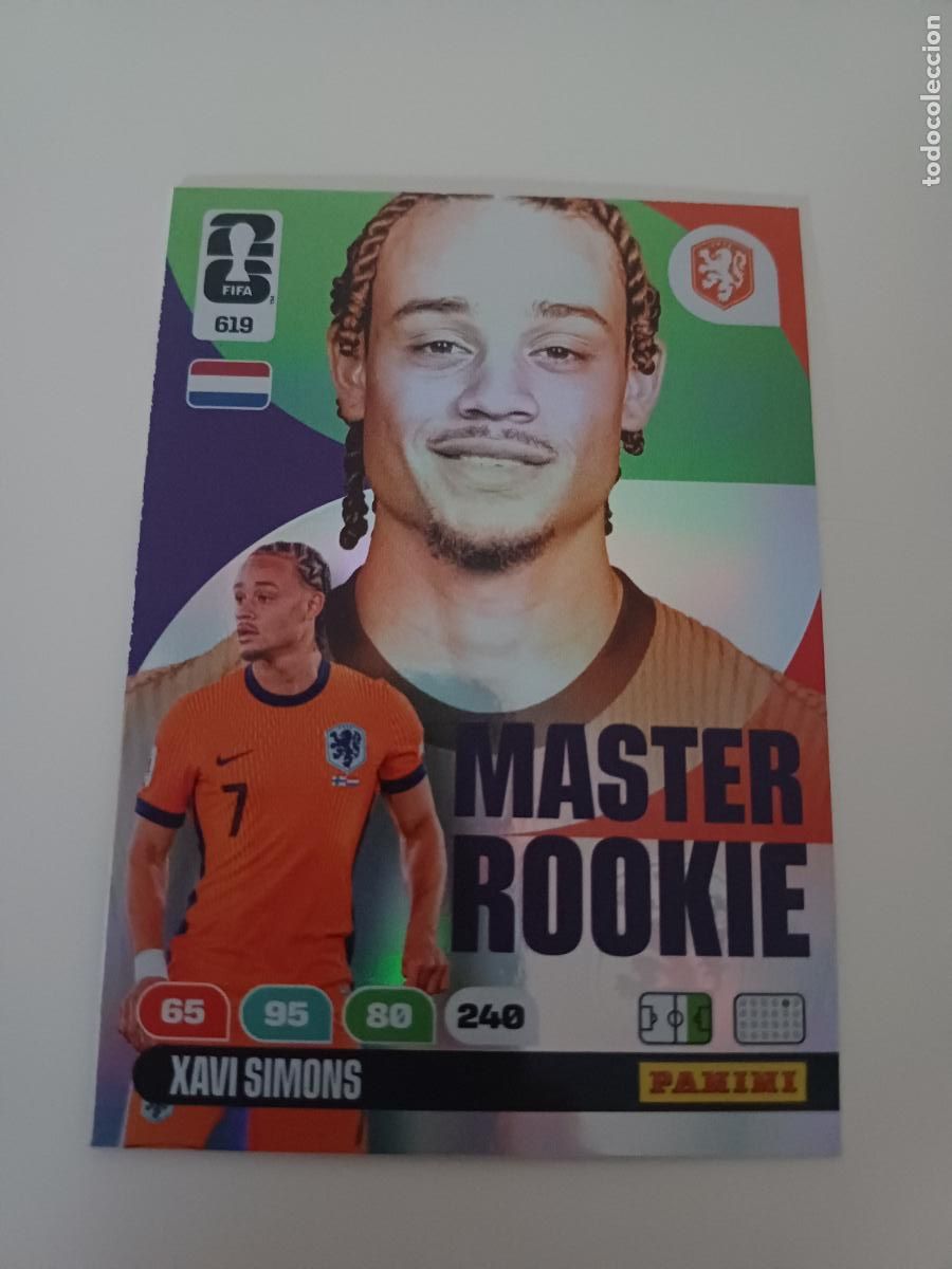 Cromos de Futebol: 619 - MR12 - Xavi Simons / Netherlands