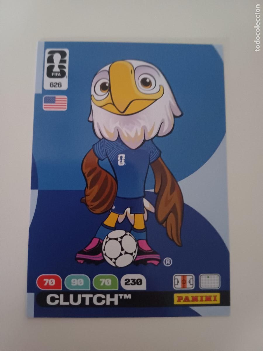 Cromos de Futebol: 626 - MA02 - OFFICIAL MASCOT - CLUTCH� /