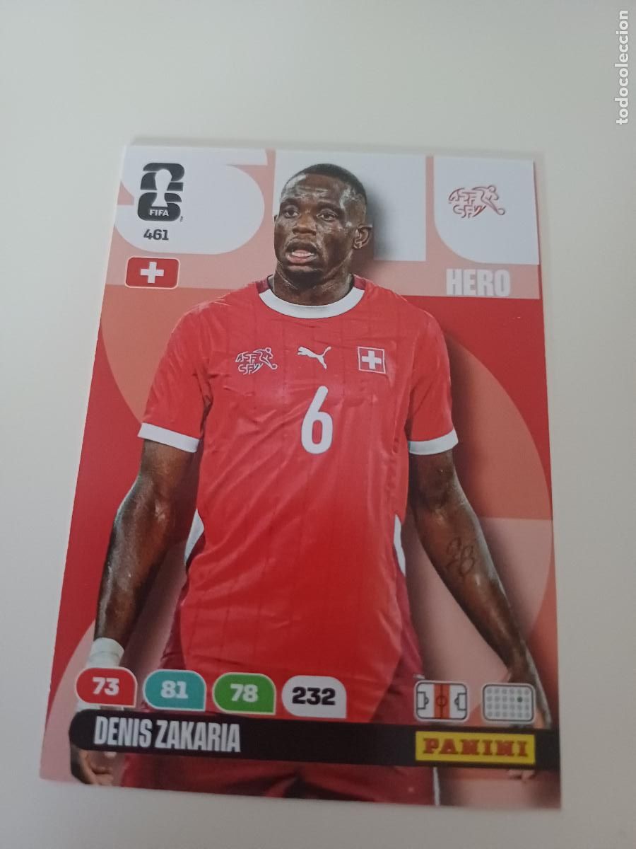 Cromos de Futebol: 461 - SUI08 - Denis Zakaria / Switzerland