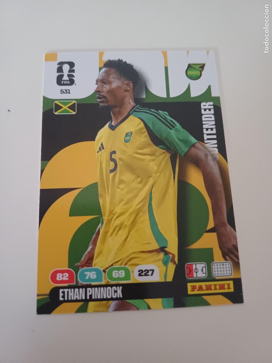 Cartes &agrave; collectionner de Football: 531 - CO18 - Ethan Pinnock / Jamaica