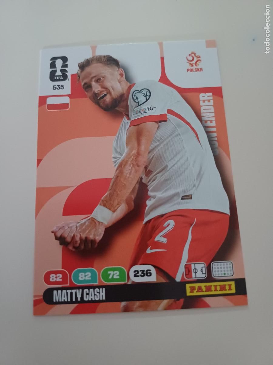 Cromos de F&uacute;tbol: 535 - CO22 - Matty Cash / Poland