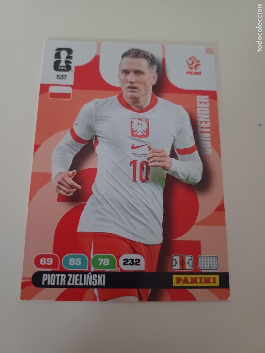 Cromos de F&uacute;tbol: 537 - CO24 - Piotr Zieli?ski / Poland