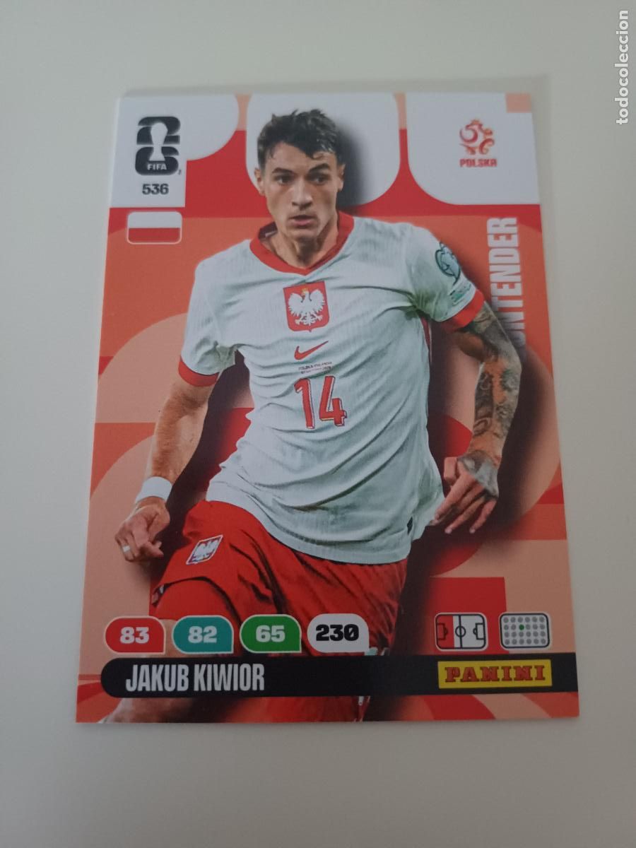 Cromos de F&uacute;tbol: 536 - CO23 - Jakub Kiwior / Poland