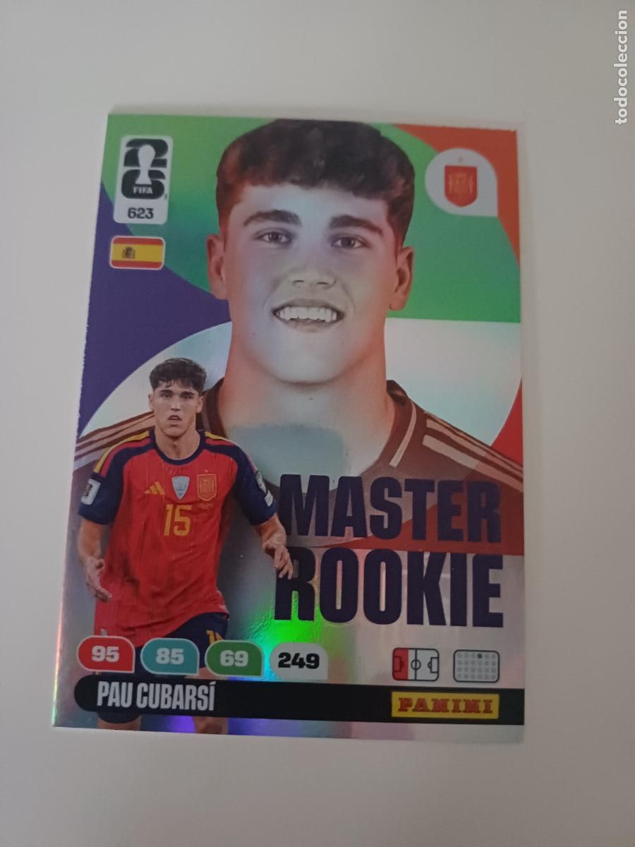Cromos de F&uacute;tbol: 623 - MR16 - Pau Cubars&iacute; / Spain