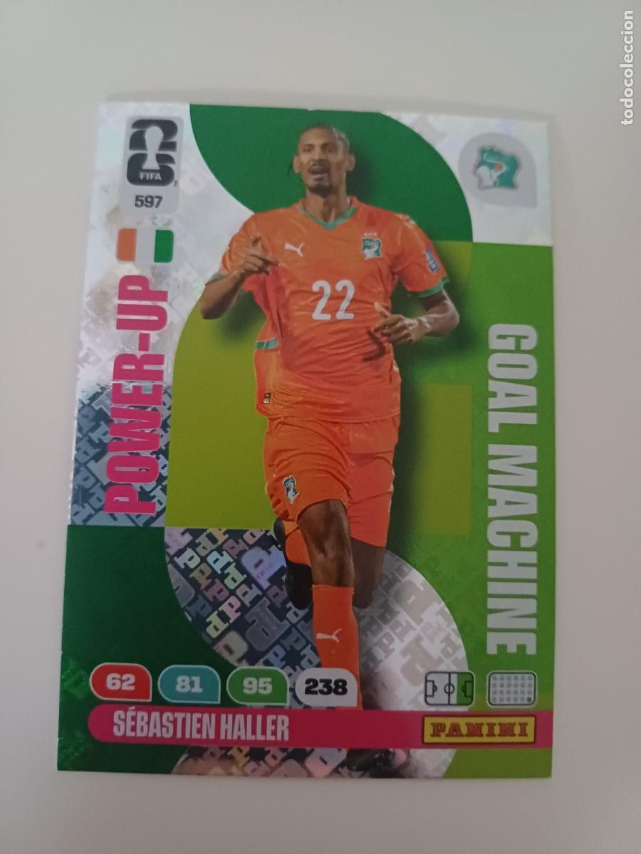 Cromos de F&uacute;tbol: 597 - PU48 - S&eacute;bastien Haller / Ivory Coast