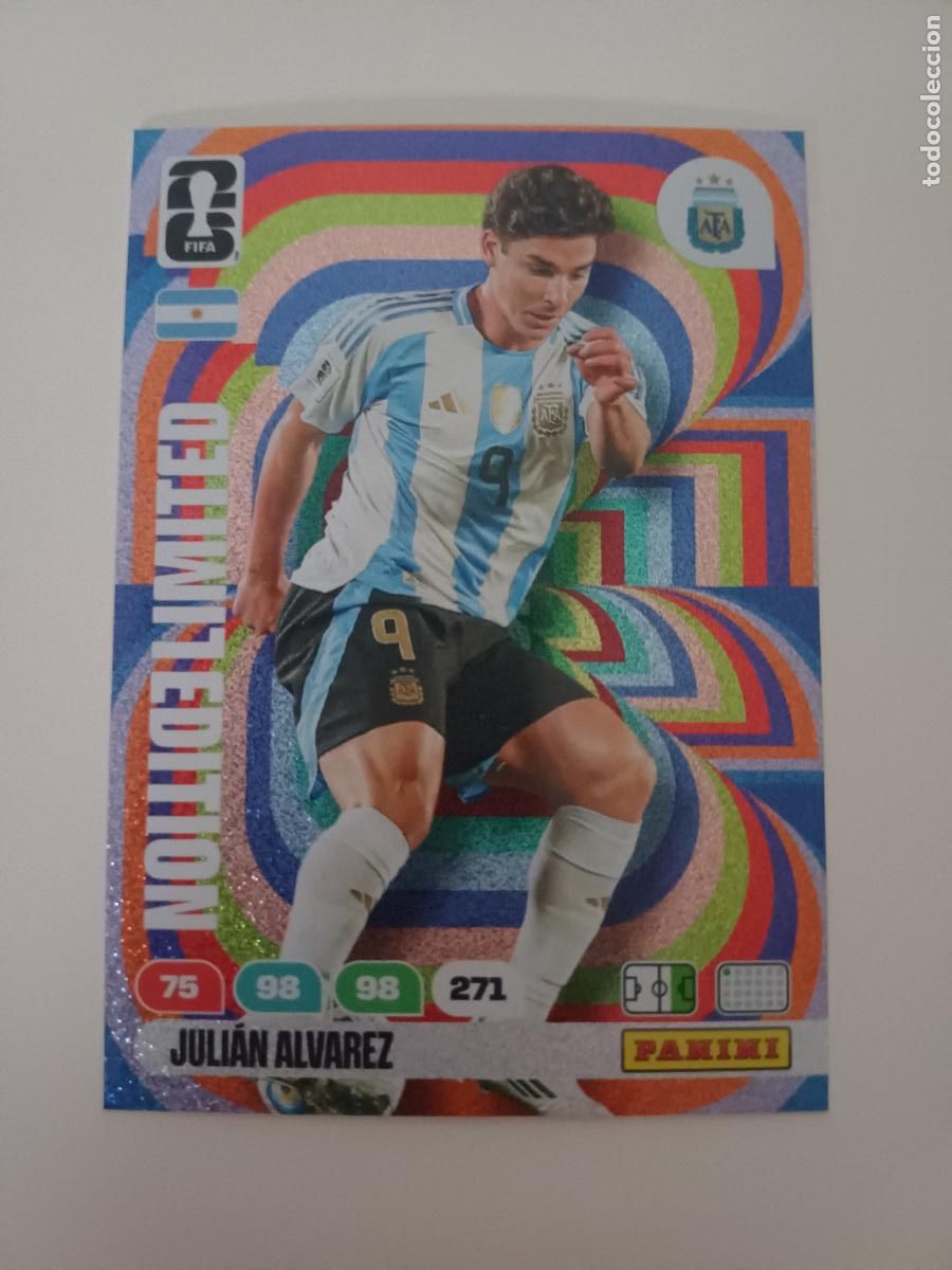 Cromos de F&uacute;tbol: EL ARG Julian Alvarez