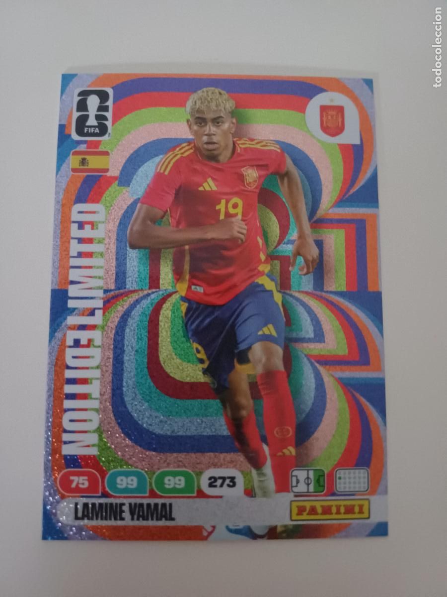 Cromos de F&uacute;tbol: EL ESP Lamine Yamal