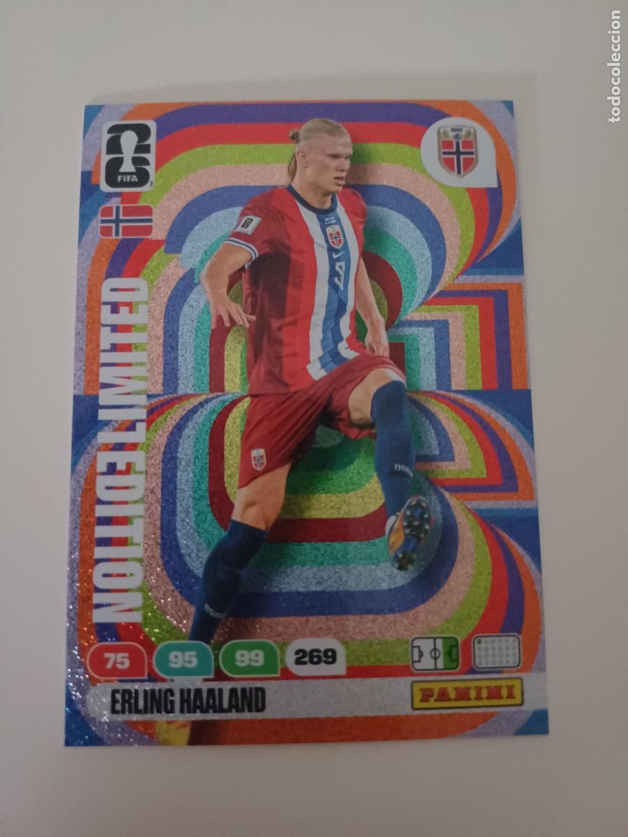 Cromos de F&uacute;tbol: EL NOR Erling Haland