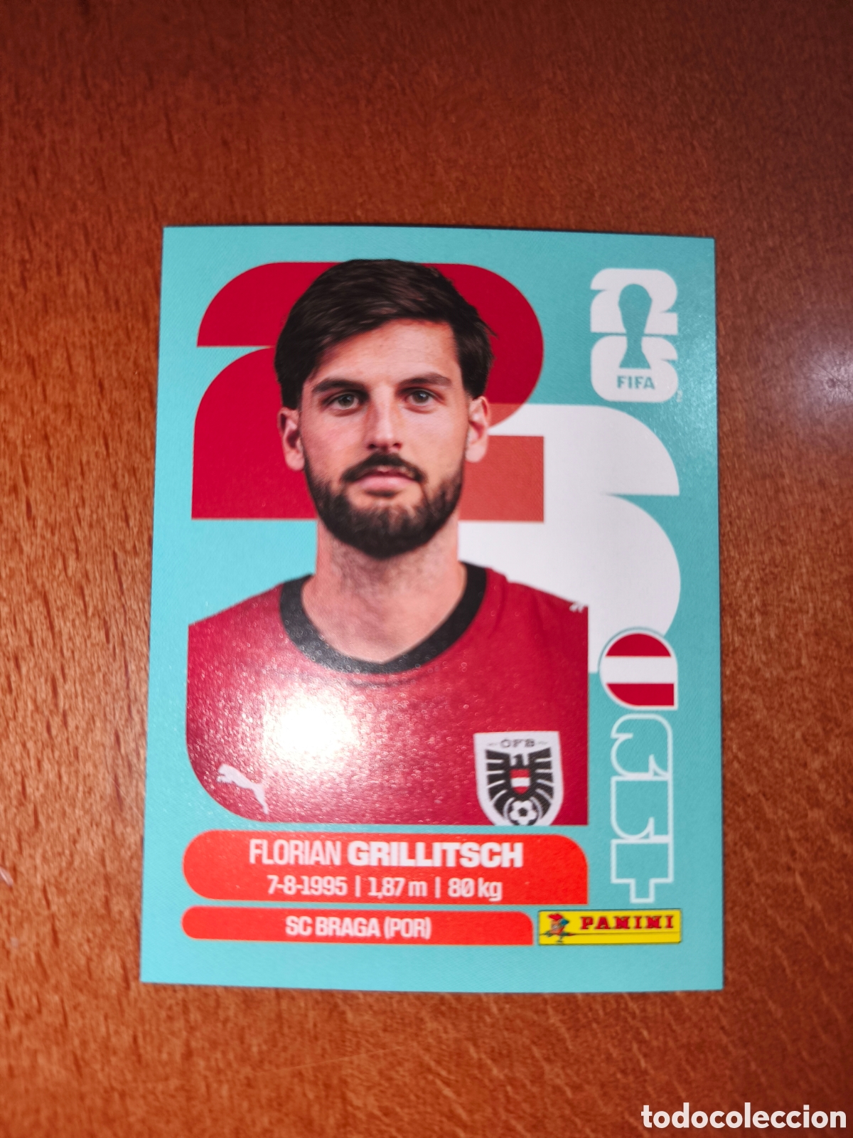 Cromos de F&uacute;tbol: AUT14 Florian Grillitsch AUT 14 Fifa World Cup 2026 Austria