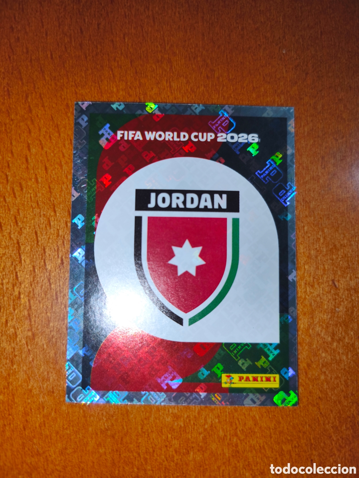 Cromos de F&uacute;tbol: JOR1 Escudo JOR 1 Fifa World Cup 2026 Jordania