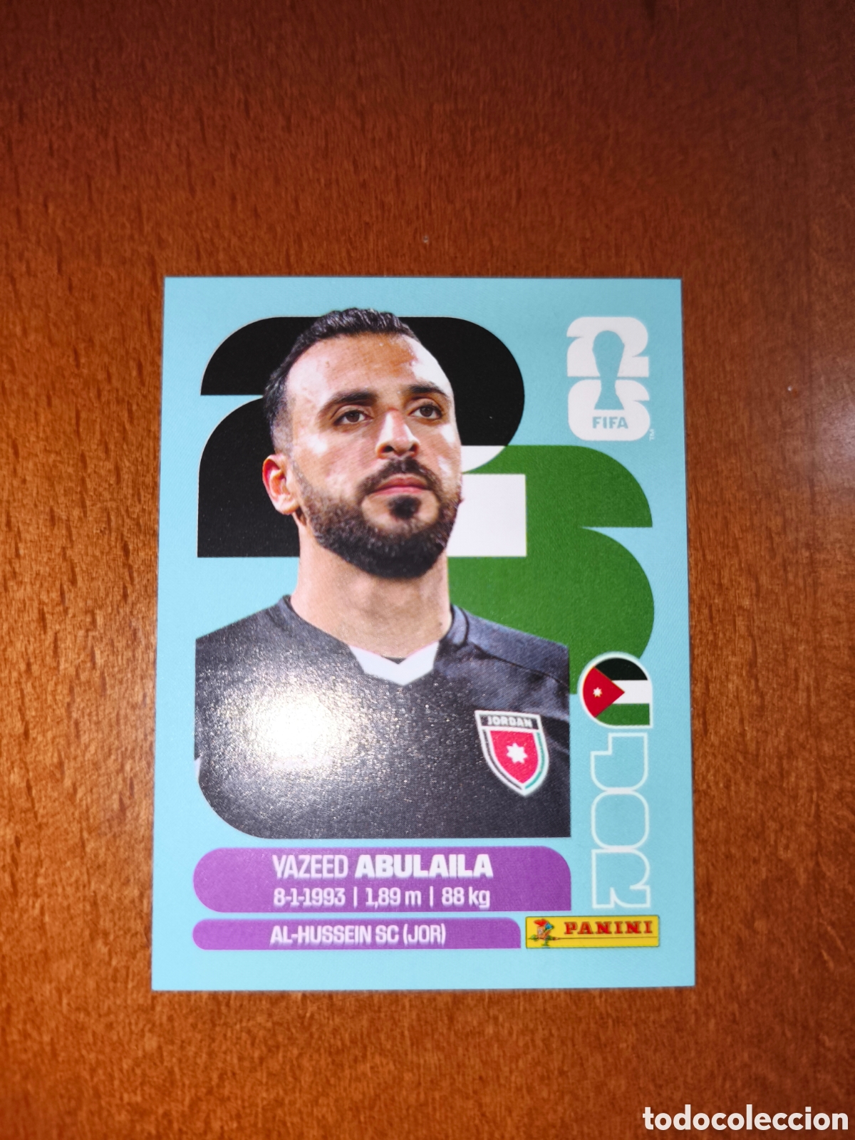 Cromos de F&uacute;tbol: JOR2 Yazeed Abulaila JOR 2 Fifa World Cup 2026 Jordania