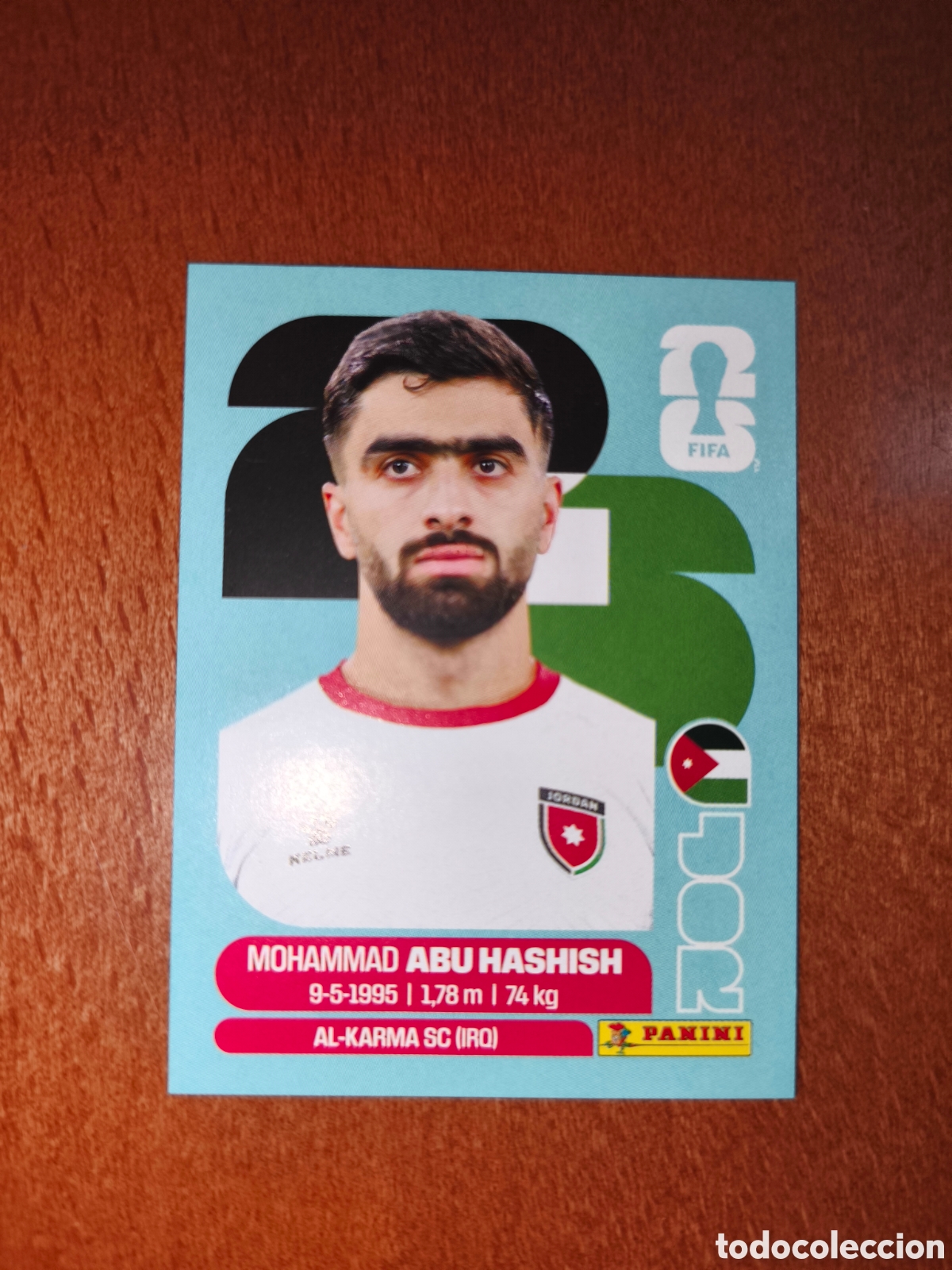 Cromos de F&uacute;tbol: JOR4 Mohammad Abu Hashish JOR 4 Fifa World Cup 2026 Jordania