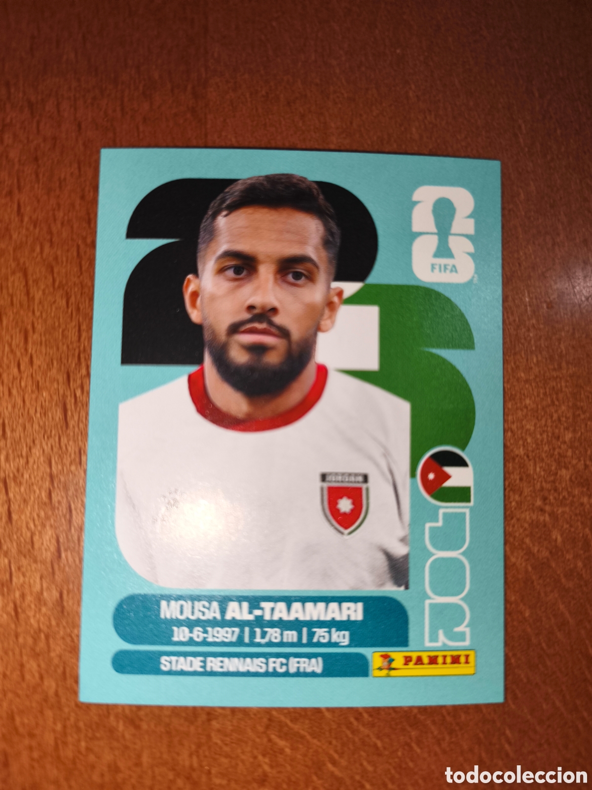 Cromos de F&uacute;tbol: JOR15 Mousa Al-Taamari Fifa World Cup 2026 Jordania