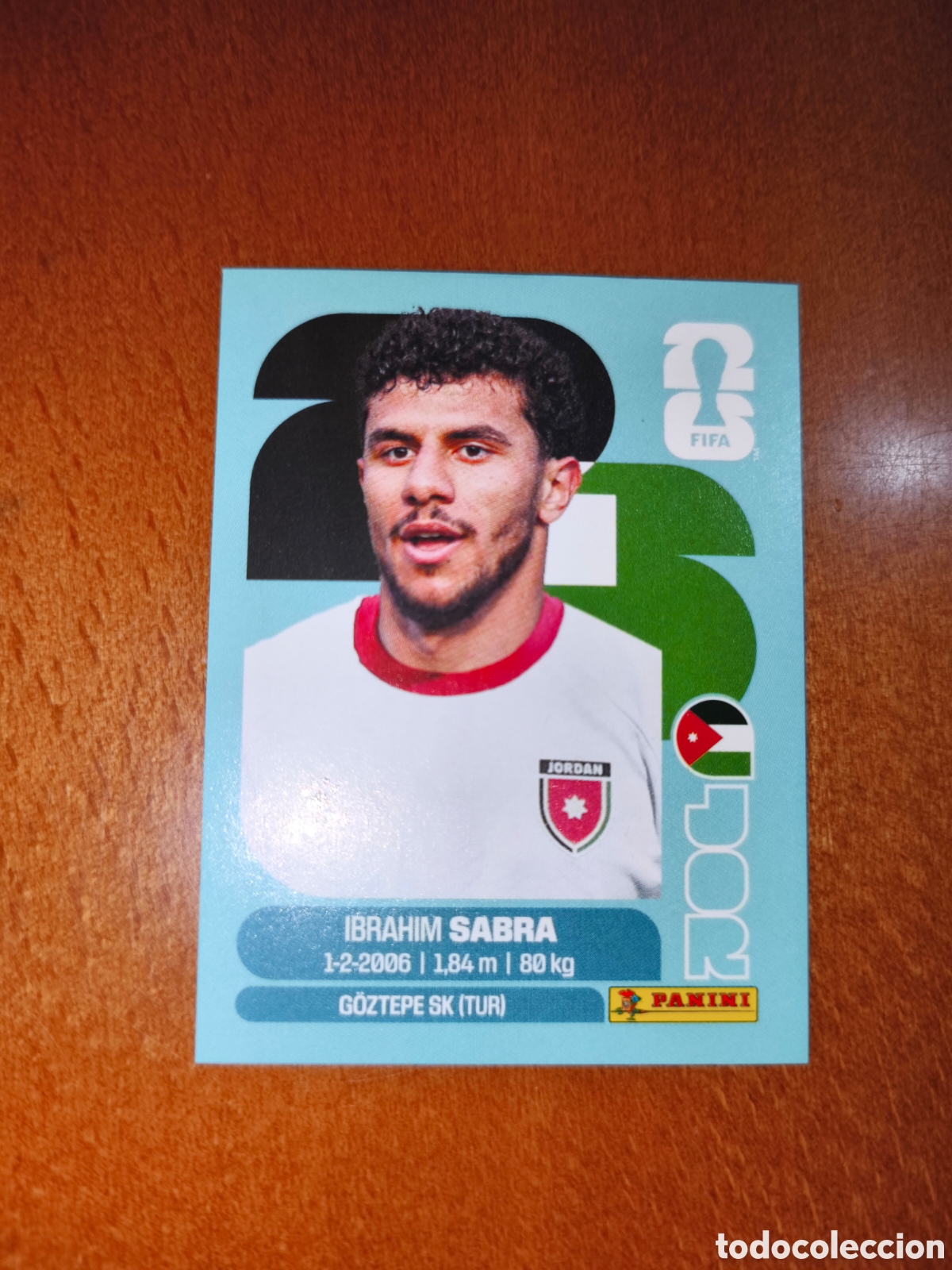 Cromos de F&uacute;tbol: JOR20 Ibrahim Sabra JOR 20 Fifa World Cup 2026 Jordania