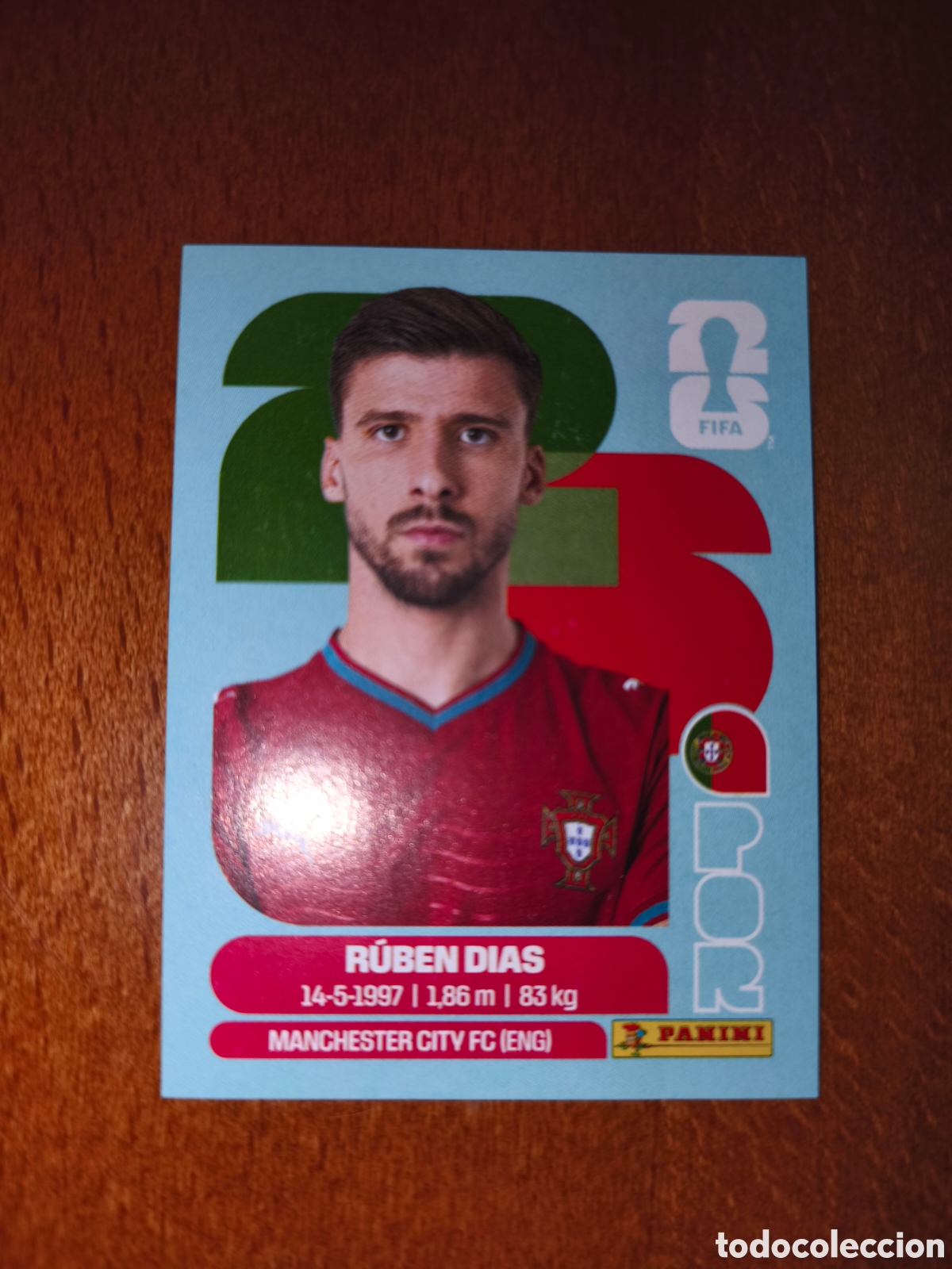 Cromos de F&uacute;tbol: POR4 Ruben Dias POR 4 Fifa World Cup 2026 Portugal