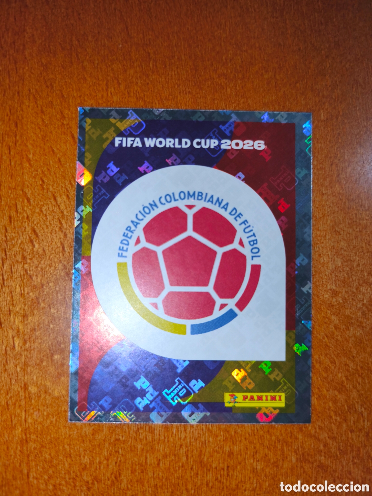Cromos de F&uacute;tbol: COL1 Escudo Fifa World Cup 2026 Colombia