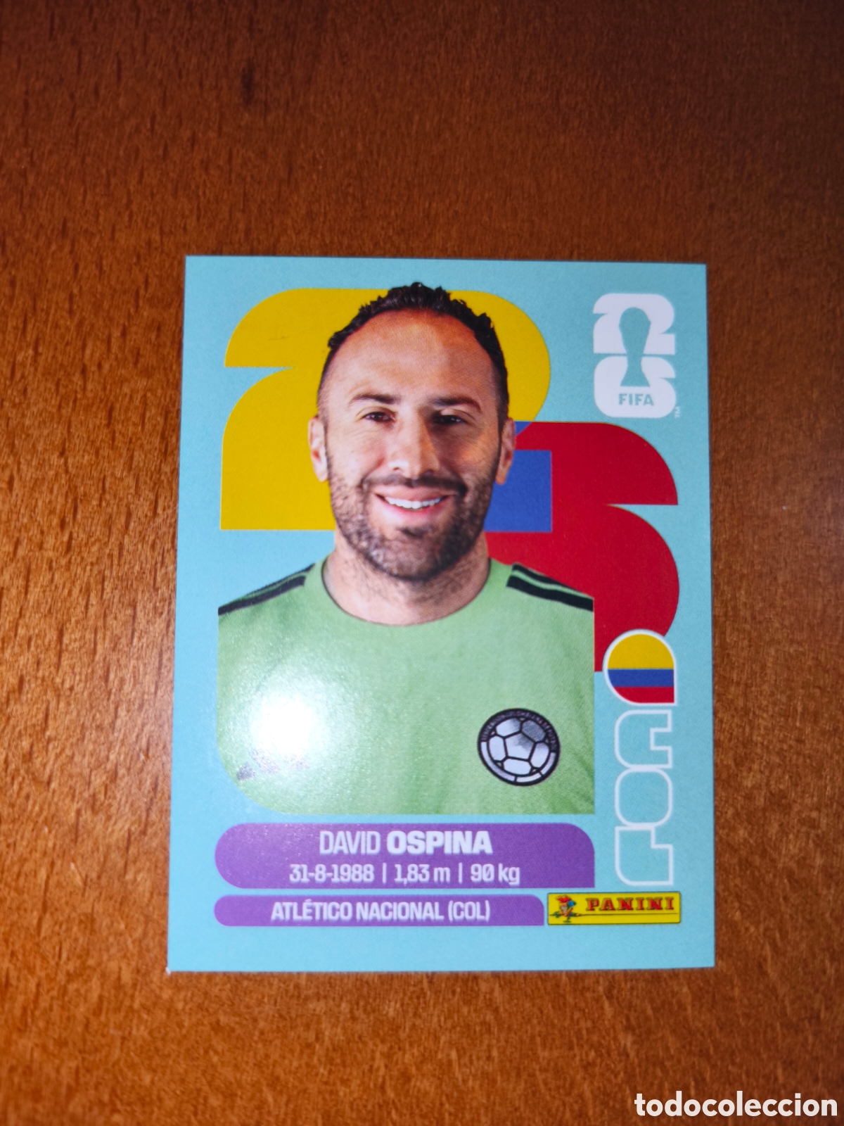 Cromos de F&uacute;tbol: COL3 David Ospina COL 3 Fifa World Cup 2026 Colombia