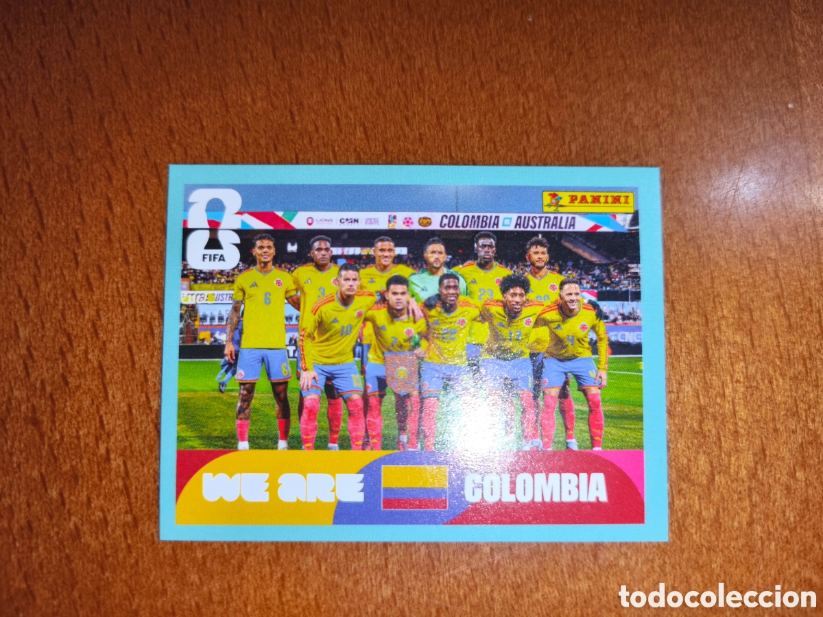 Cromos de F&uacute;tbol: COL13 Equipo COL 13 Fifa World Cup 2026 Colombia