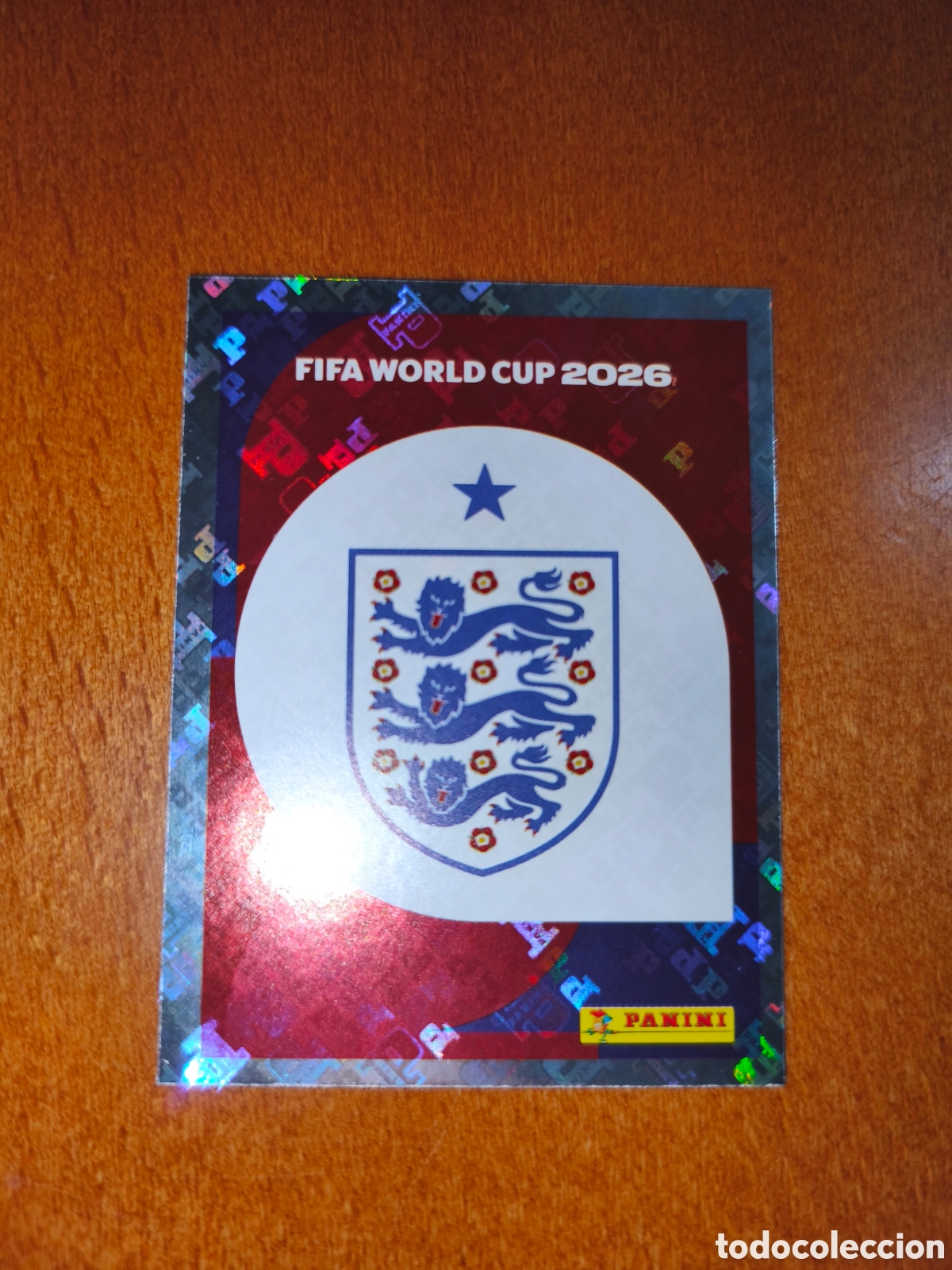 Figurine di Calcio: ENG1 Escudo Fifa World Cup 2026 Inglaterra