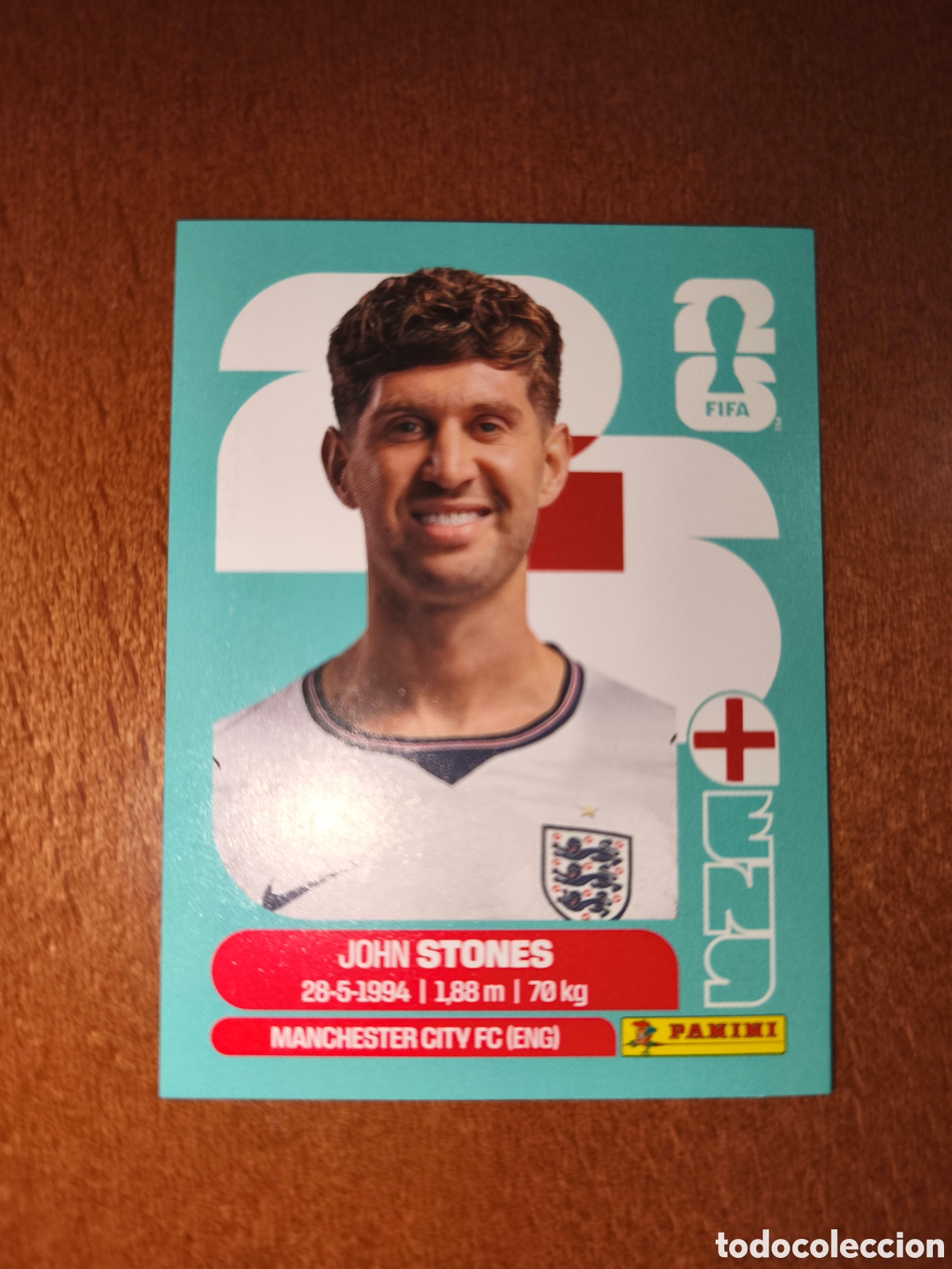 Cromos de F&uacute;tbol: ENG3 John Stones ENG 3 Fifa World Cup 2026 Inglaterra