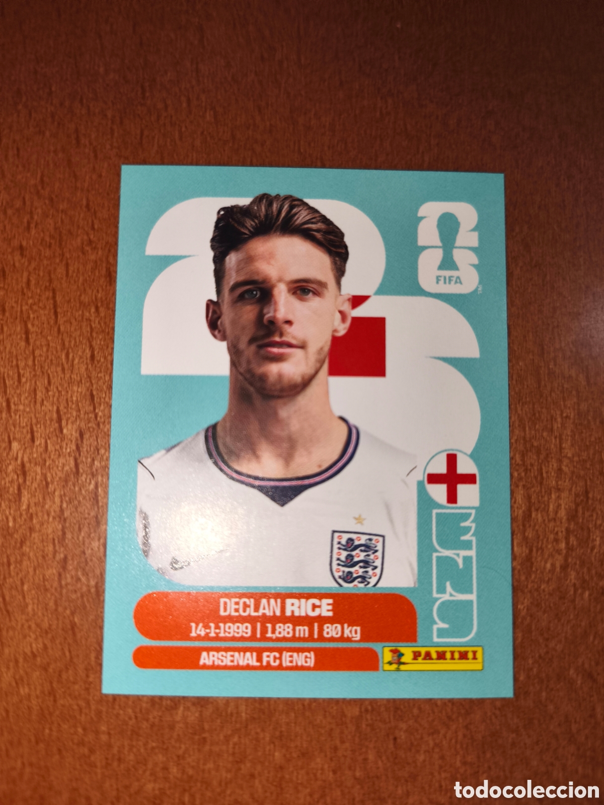 Fu&szlig;ball-Sticker: ENG10 Declan Rice ENG 10 Fifa World Cup 2026 Inglaterra